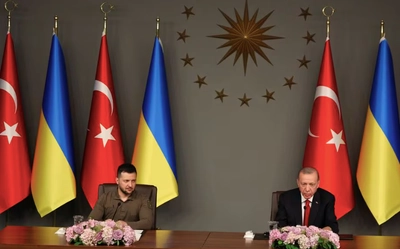Turkey to emphasize its continued strong support for Ukraine during Zelensky's visit - media