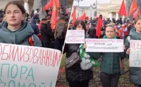Wives of the mobilized decided not to hold the rally due to reports of possible terrorist attacks in Moscow