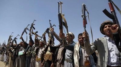 US repels massive Houthi drone strike