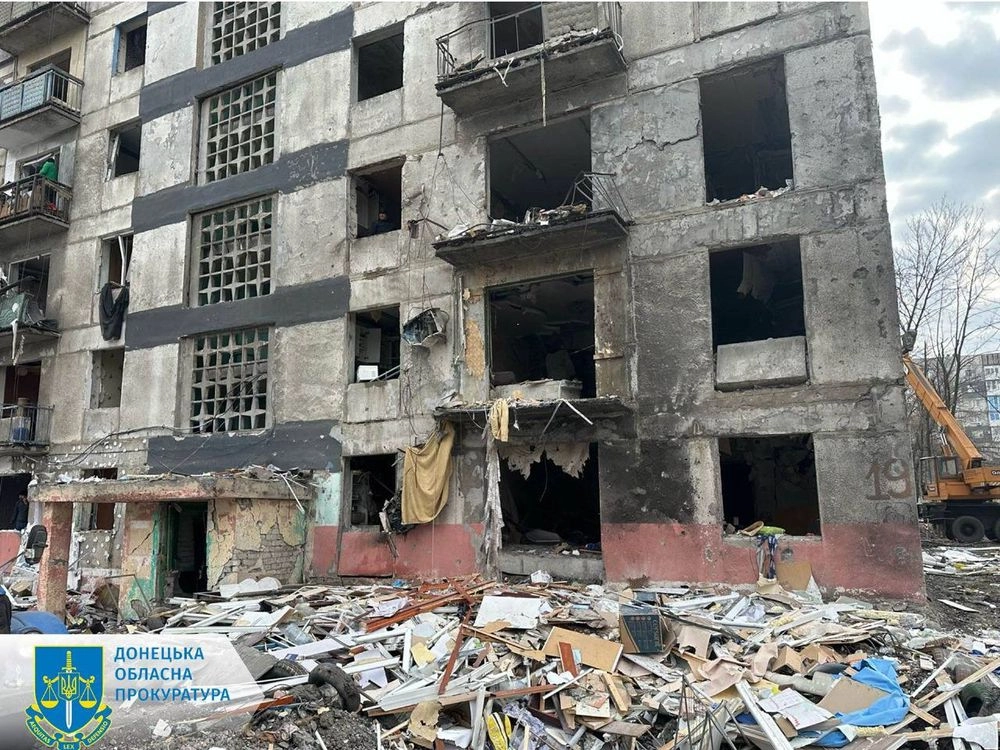 Ракетный удар по Мирнограду: количество раненых возросло до 11