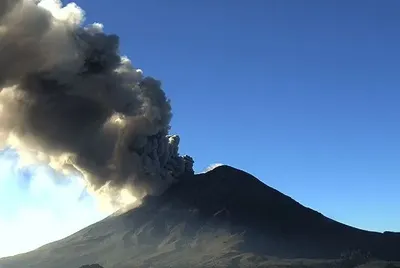 Popocatepetl volcano has become active in Mexico