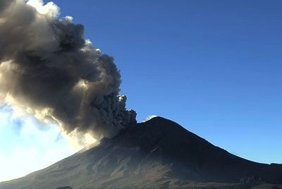 Popocatepetl volcano has become active in Mexico