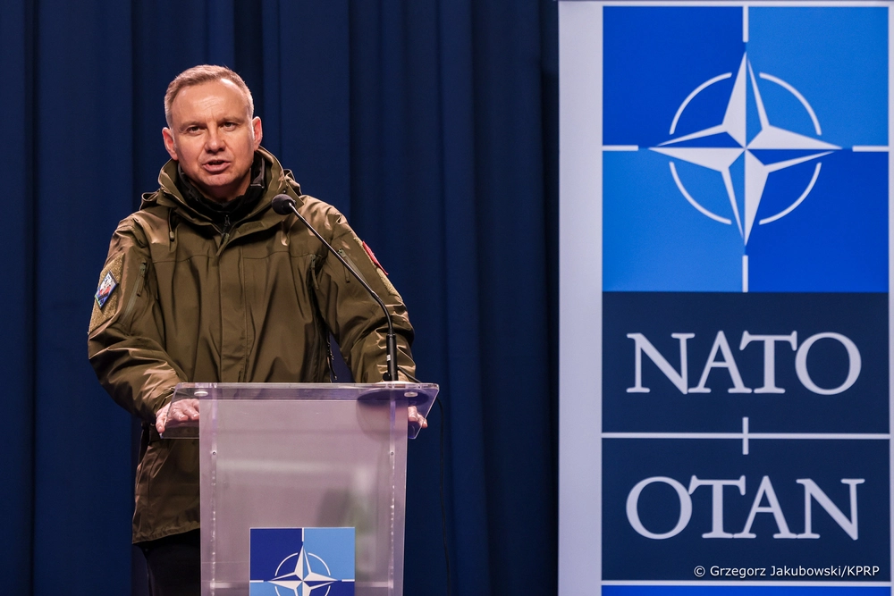 Duda wants NATO countries to increase defense spending to 3% of GDP
