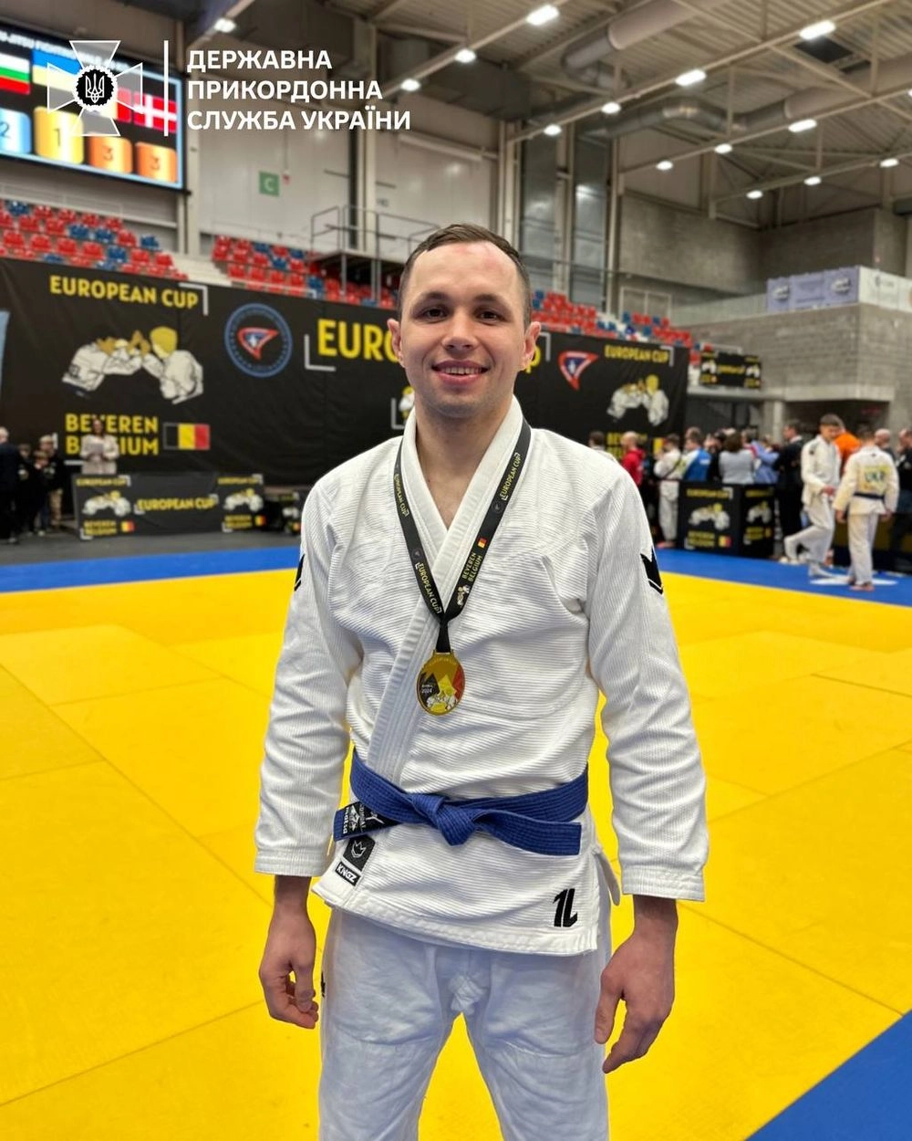 Border guard wins gold at European Jiu-Jitsu Championship