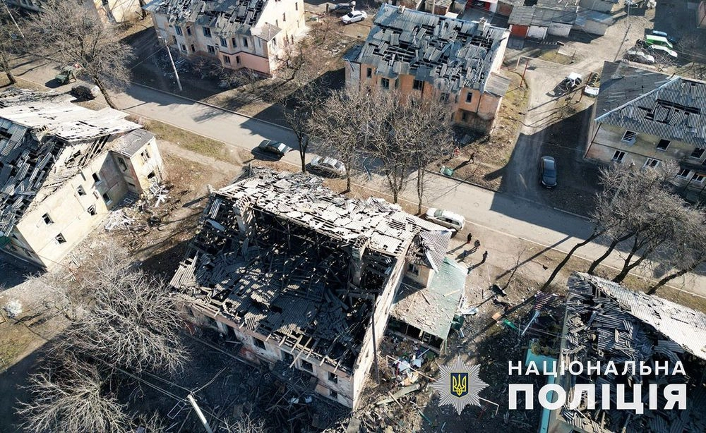 Ворожий удар рф по Селидовому на Донеччині: пошкоджено близько пів сотні будинків