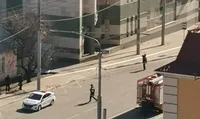 A drone "fell" on the roof of a shopping center in Belgorod, the area is cordoned off