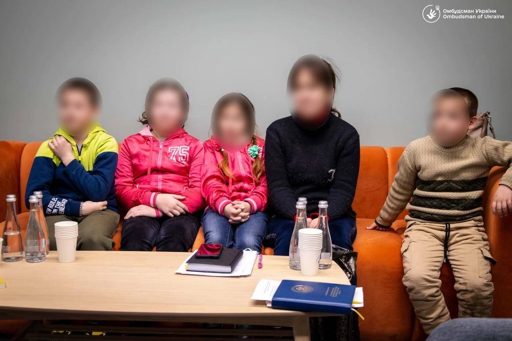 Five more Ukrainian children taken from TOT in Kherson region
