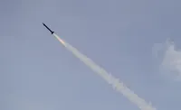 российская ракета направляется в сторону Полтавской области