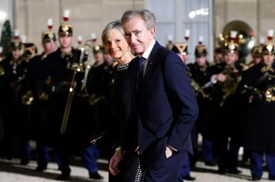 Macron presents France's highest honor to Louis Vuitton boss Moët Hennessy, who is the world's richest man