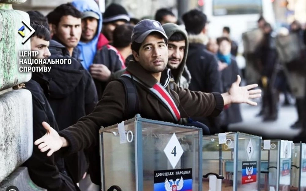 россияне заставляют мигрантов голосовать на фейковых выборах на оккупированных территориях - Центр нацсопротивления