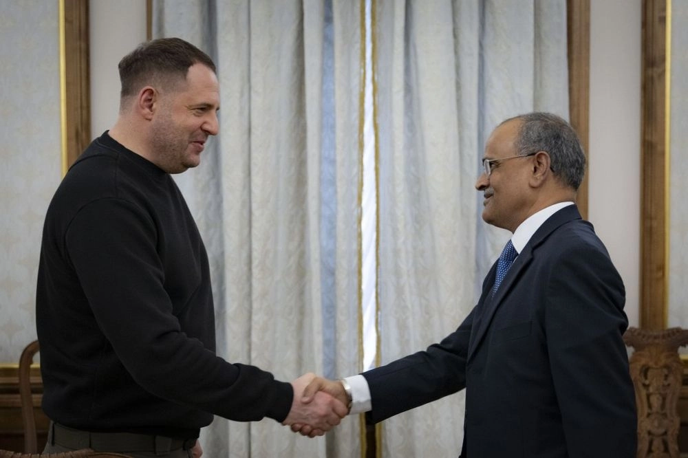 Yermak met with the Ambassador of India to Ukraine: they talked about the peace summit