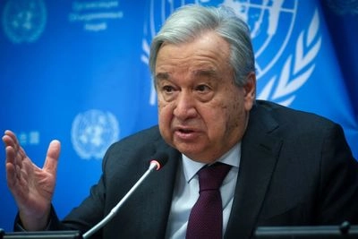Генсек ООН осудил попытку России провести выборы президента в оккупированной Украине