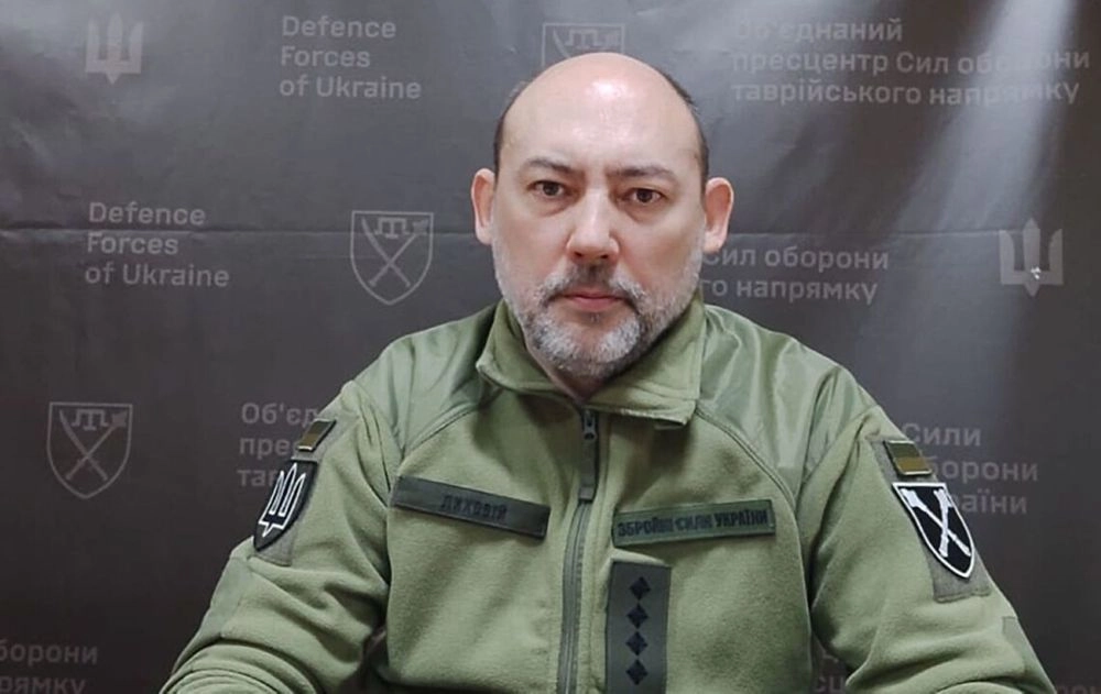 Lykhoviy resigns as spokesman for the Tavria unit