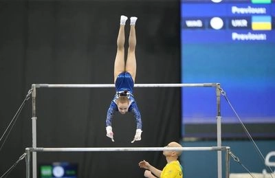 Украинские гимнасты получили 19 медалей на международном турнире в Азербайджане