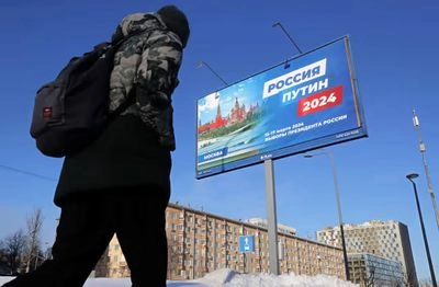 путин лидирует на фальшивых "выборах" с поддержкой 87,15% голосов