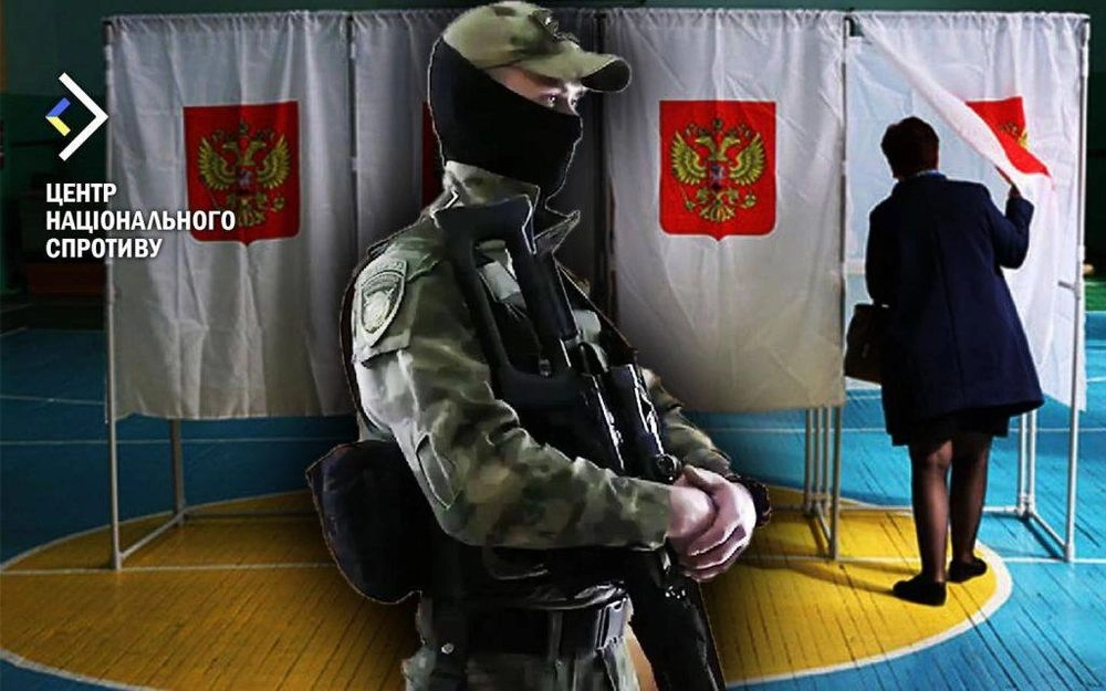 Raiding houses and threatening with machine guns: the National Resistance Center told how Russians forced people to "vote" in the temporarily occupied territories