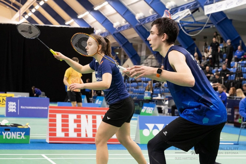 Ukrainian badminton players win silver at international tournament in the Netherlands