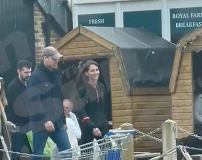 Принцесса Уэльская с мужем посетила фермерский рынок: появилось первое видео Кейт после Рождества