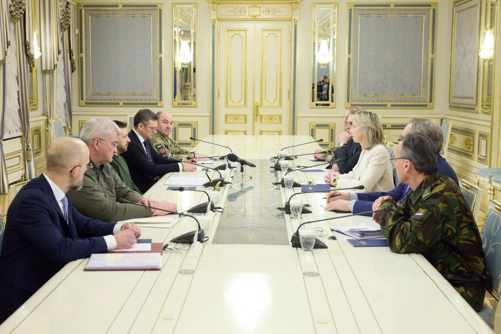 Ситуация на поле боя и евроатлантические стремления Украины: Зеленский встретился с министром обороны Нидерландов