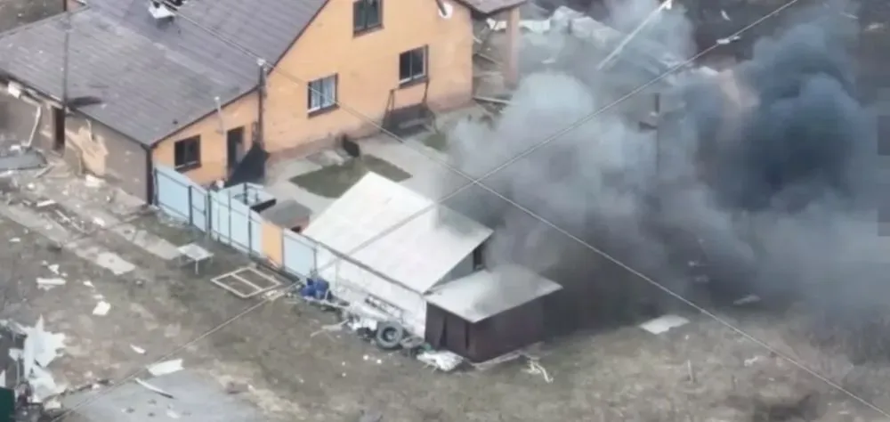 РДК показали штурм будинку на Бєлгородщині, у якому засіли російські солдати
