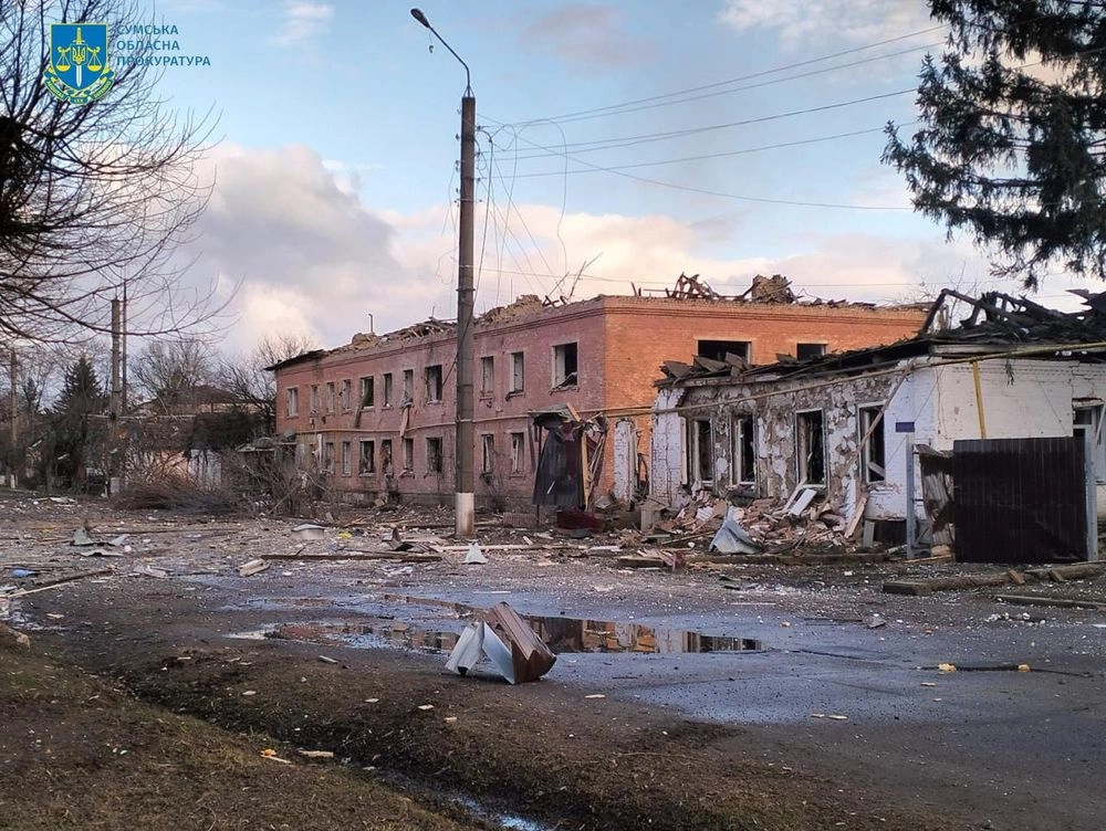 Sumy region: Russians shell 12 communities, two people injured