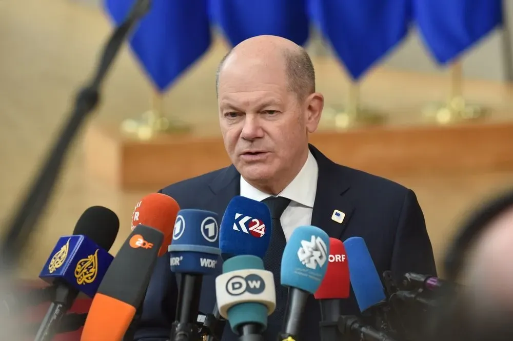 scholz-spoke-about-the-use-of-profits-from-frozen-assets-of-the-russian-federation-for-arming-ukraine