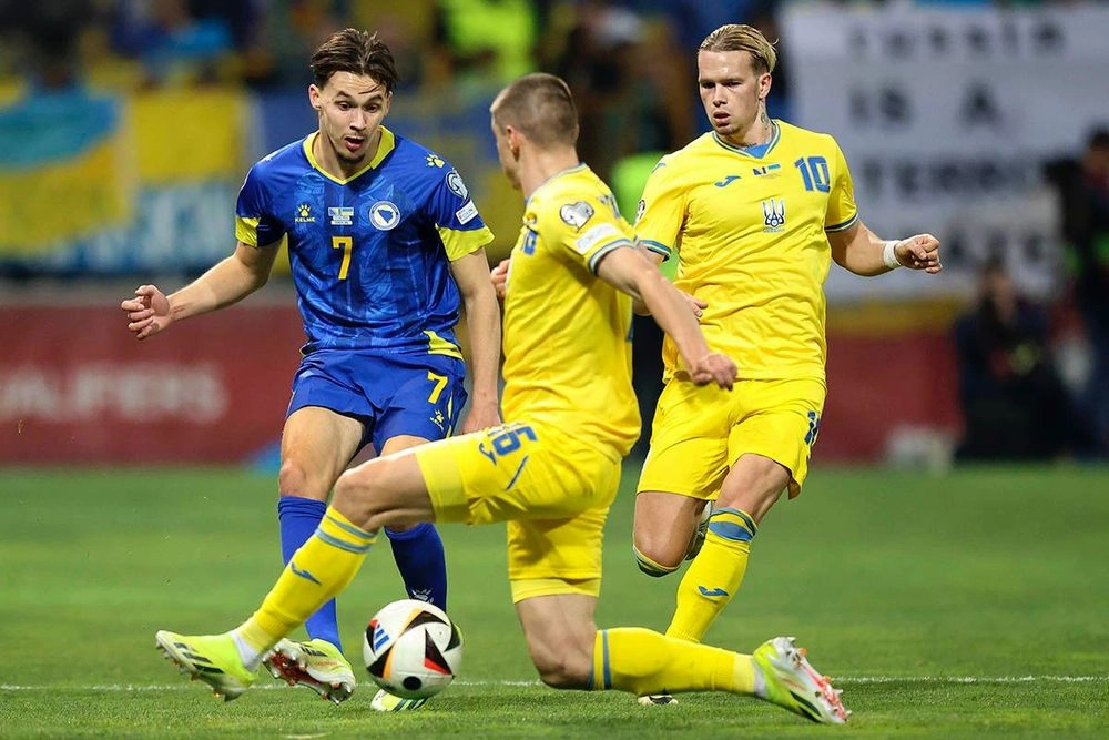 Ukraine defeats Bosnia and Herzegovina to reach the final of the Euro 2024 football playoffs