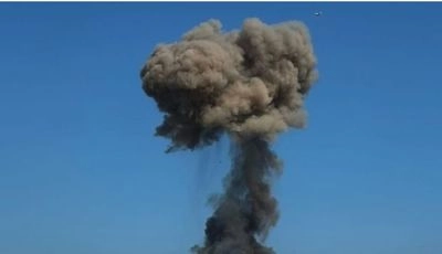 Russians launch 8 missile strikes in Zaporizhzhia
