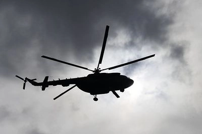 У бєлгородській області впав вертоліт Мі-8, пілот поранений - росЗМІ