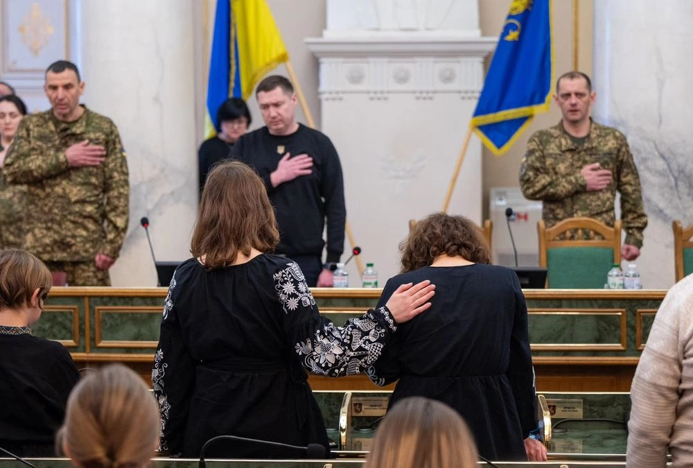 Українських воїнів-захисників з Львівщини нагородили орденами "За мужність" III ступеня посмертно