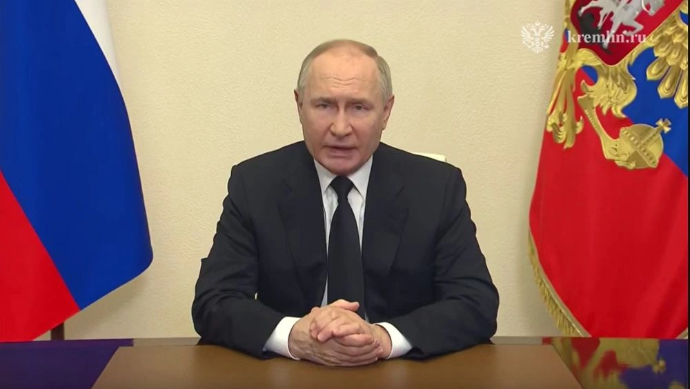 18 hours after the shooting at Crocus City Hall, Putin addresses Russians: declared mourning, expressed condolences and remembered Ukraine