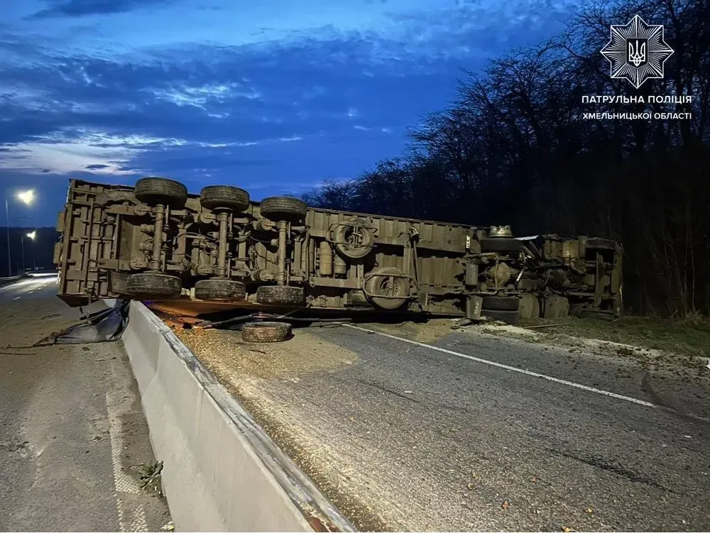 Accident on the H-03 highway: Reverse traffic in Khmelnytsky region is now open