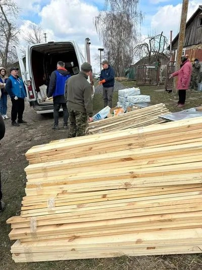 Damage caused by russian shelling is being repaired in Khmelnytsky region