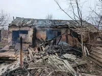 russian federation strikes 447 times at 7 settlements in Zaporizhzhya region