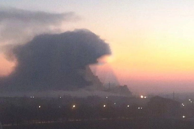 Attack on a refinery in Crimea: 3 tanks with oil products and a warehouse burned down