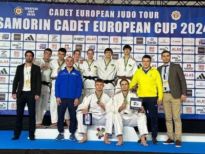 Украина победила на Кубке Европы по дзюдо в Шаморине
