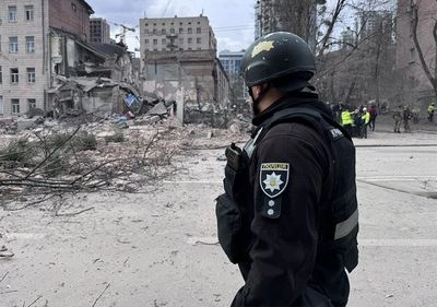 Fall of enemy missile debris in the capital: police show the consequences
