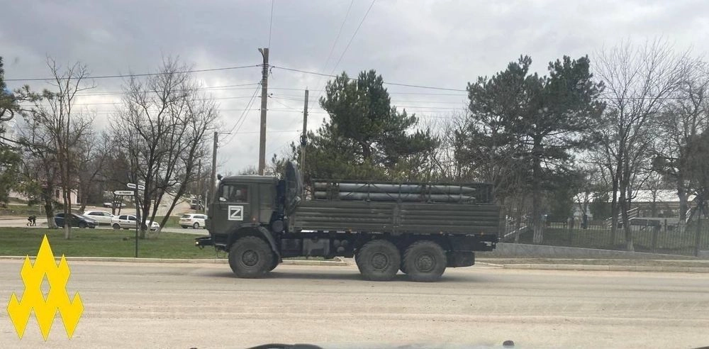 In the occupied Crimea, russians are transporting military depots in a panic - ATESH