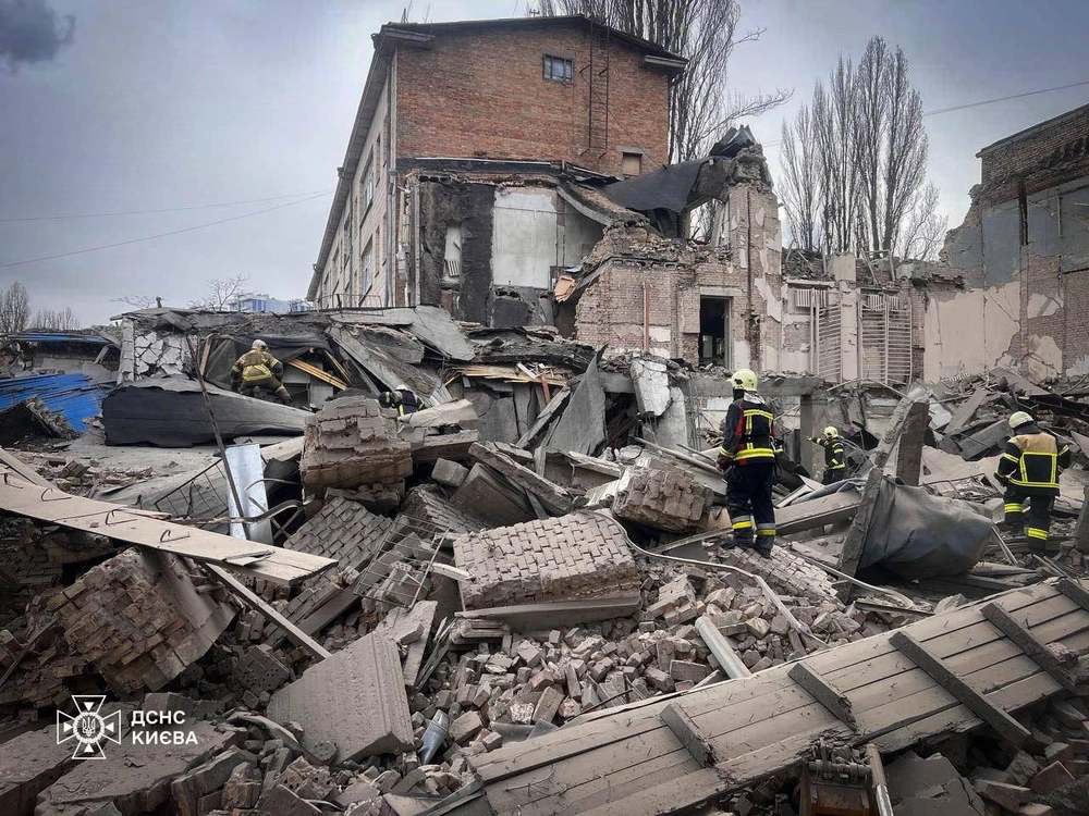 Ракетная атака рф на Киев: главной целью была СБУ - СМИ