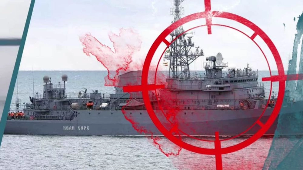 The Ukrainian Navy officially confirmed the destruction of the Russian ship Ivan Khurs and the captured by occupiers Konstantin Olshansky