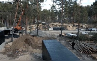 Additional fortifications are being built in Zhytomyr region on the border with Belarus