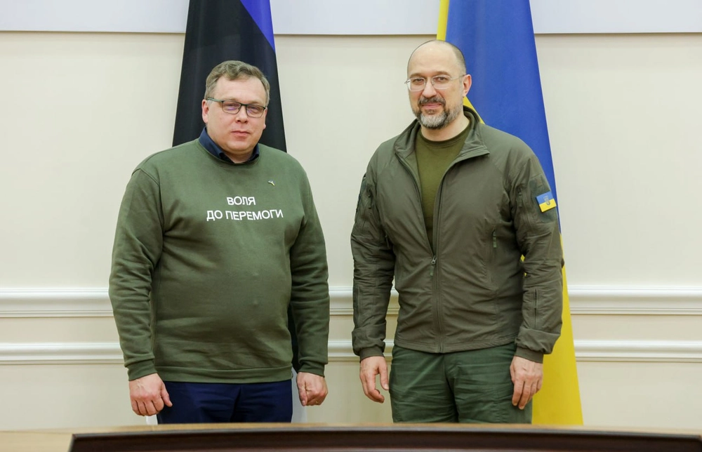 Шмыгаль обсудил со спикером парламента Эстонии помощь Украине и конфискацию российских активов
