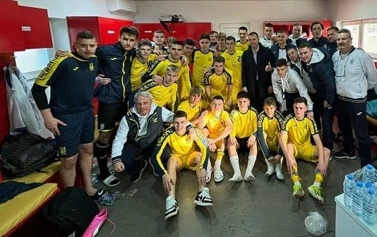 Юношеская сборная Украины по футболу победила Швейцарию и вышла на Евро-2024
