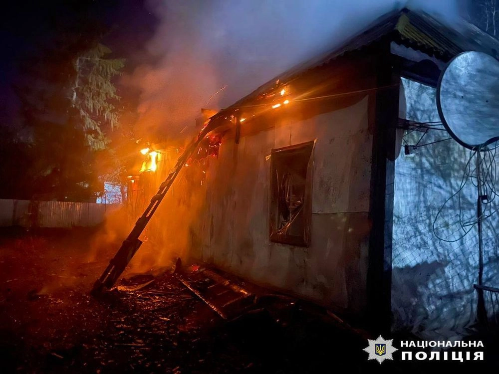 A mother with a 7-year-old son died in a house fire in Kyiv region
