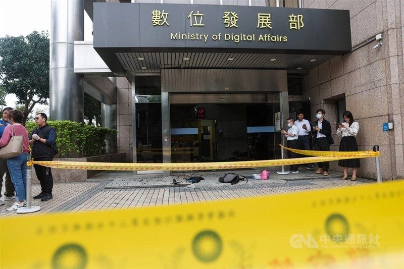 Man opened fire at Taiwan's digital technology ministry: he's been arrested
