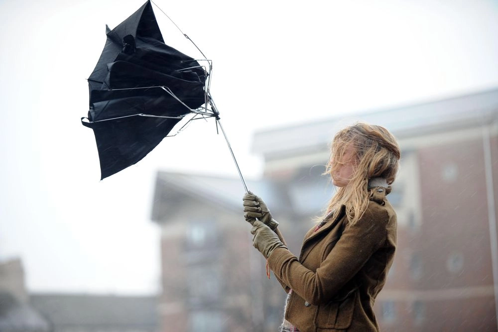 В Киеве ожидается ухудшение погодных условий: порывы ветра будут достигать до 20 м/с