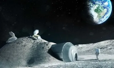 The concept of a "railroad on the moon" is supported by the US government