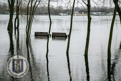 В Киеве 29 марта - 2 апреля может подняться уровень воды в Днепре