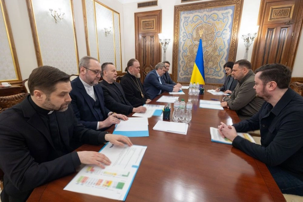 Yermak met with representatives of religious communities: they discussed the importance of telling the world the truth about the war in Ukraine