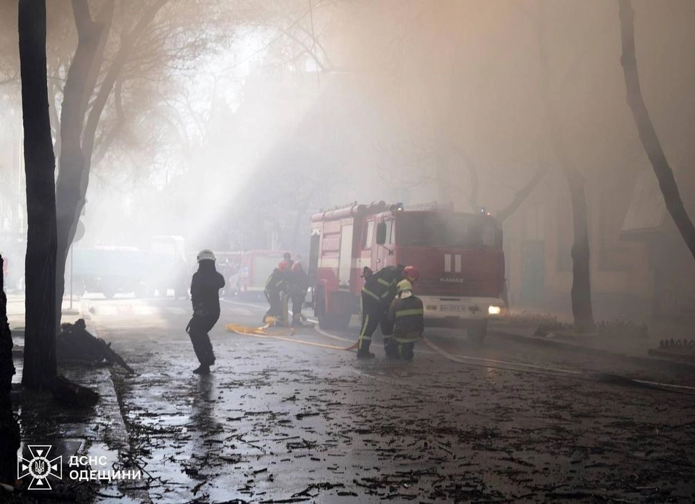 A rescuer died in Odesa while extinguishing a fire: details are being established